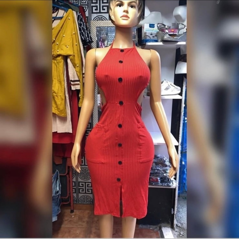 Red dress